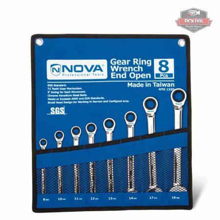 آچاریک سرجغجغه یک سر تخت کیفی نووا- NOVA One spin wrench with bag